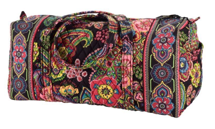 NWT Vera Bradley Small Duffel Bag Symphony in Hue