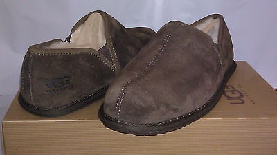   AUSTRALIA SLIPPER SCUFF ROMEO II ESPRESSO CHOCOLATE DARK BROWN 5650