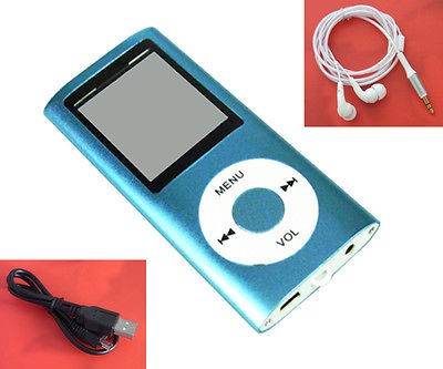   8GB  MP4 LCD Screen Media Video Player Music Radio FM Up To 16GB