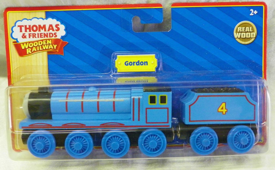   THE TANK ENGINE WOODEN RAILWAY GORDON ENGINE & TENDER NEW IN BOX