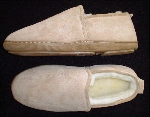 Classic Australian Shearling Sheepskin Slippers Mens