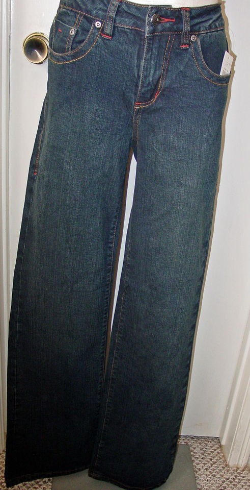 Jag Jeans  Double Indigo Denim Foster Fit Mid Rise Flare Leg Size 2 