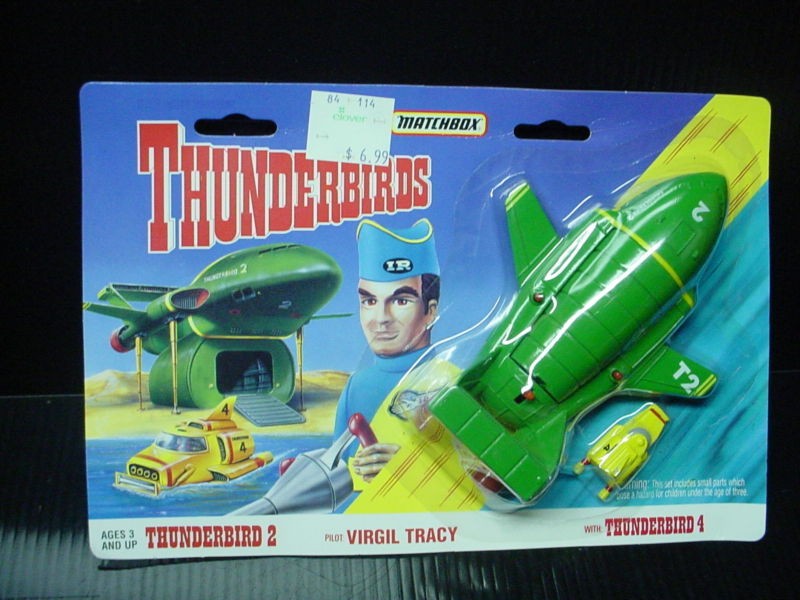 1994 THUNDERBIRDs 2 + 4 Virgil Tracy Matchbox Gordon