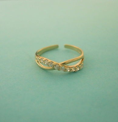 10k gold toe ring in Fine Jewelry