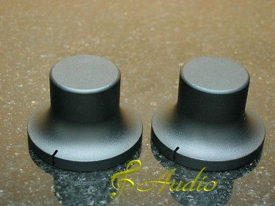 pcs 40mmD x 26mmL Black Color Solid Aluminum Knobs