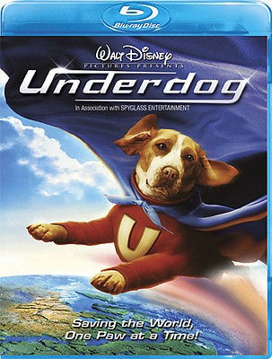   UNDERDOG. NEW SEALED BLU RAY. LOWEST PRICE EVER. GREAT GIFT IDEA