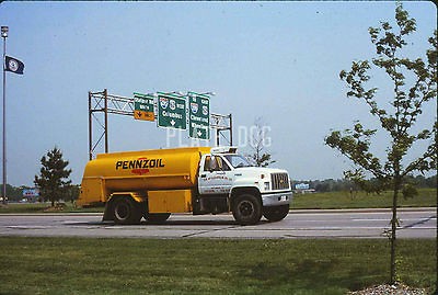 Chevy Kodiak McGlaughlin Oil Co Pennzoil Tank Tanker Truck Original 