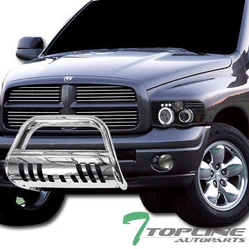 Stainless S/S BULL BAR(brush push bumper grill guard) V2 06 08 DODGE 