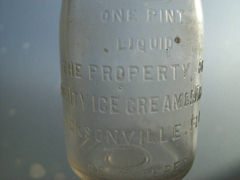 ice cream in Bottles