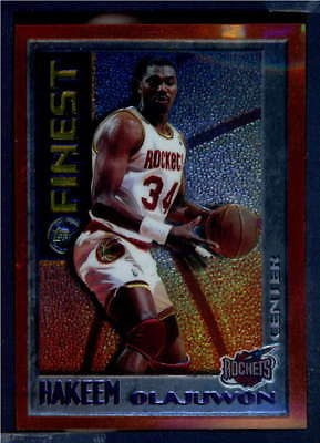 1995 Finest Mystery #M21 Hakeem Olajuwon