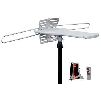   ° MOTORIZED ROTATING VHF/FM OUTDOOR HD AIR TV ANTENNA 1080P