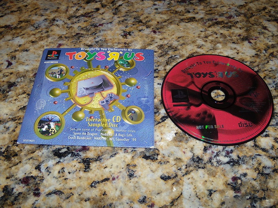   INTERACTIVE SAMPLER ARE SONY PLAYSTATION 1 PS1 PS2 PS 1 2 GREAT GAME