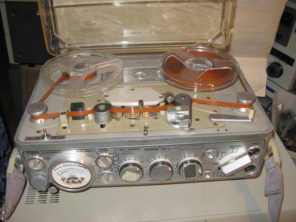 NAGRA IV   L KUDELSKI REEL TO REEL TAPERECORDER