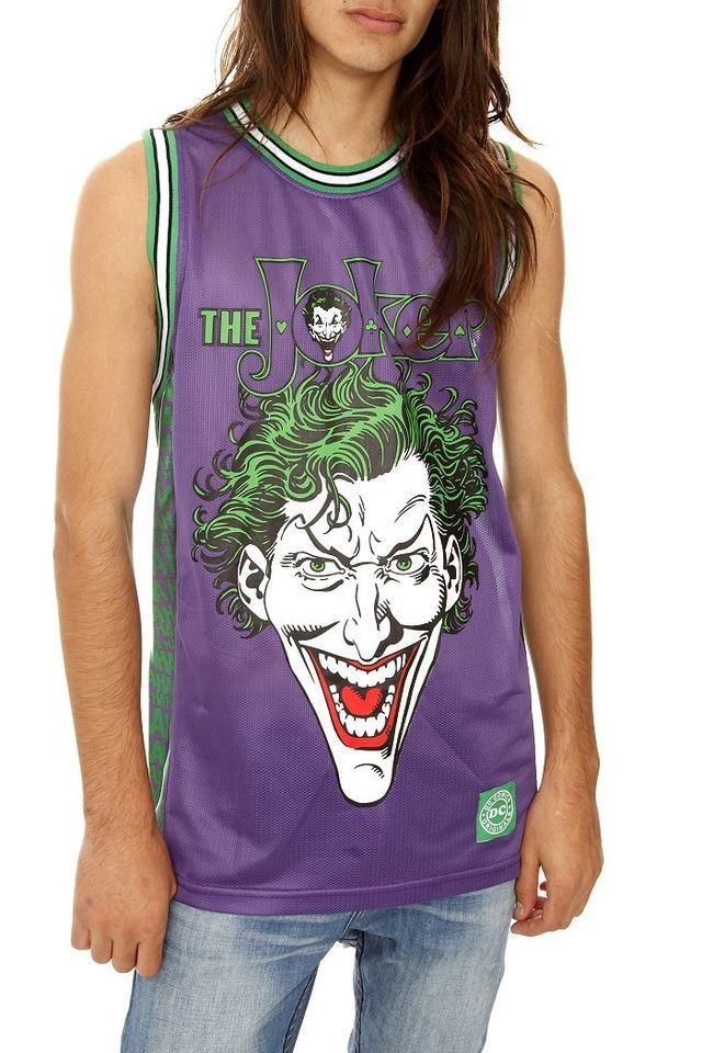 DC Comics The Joker Basketball Jersey