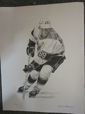 1991   #73/200 LIMITED PICTURE OF WAYNE GRETZKY by JOHN PIATKIEWICZ