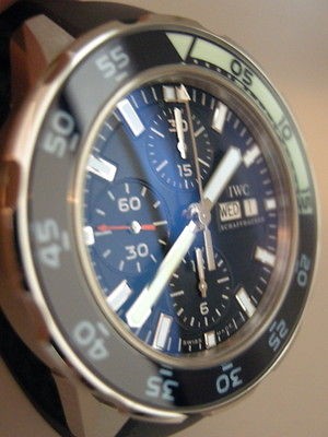 IWC Aquatimer Current Version Cousteau Blue 100% NIB Non Limited but 