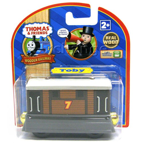 USA TOBY Talking Railway RFID Thomas Wooden Train NEW