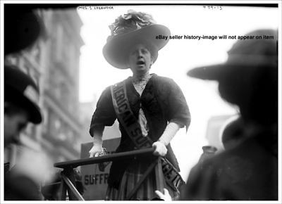 1908 WOMENS SUFFRAGE SUFFRAGETTE NEW YORK PHOTO