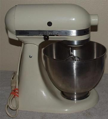 HOBART KitchenAid K45SS Classic Stand Mixer 250 Watt SS Bowl, Whip 