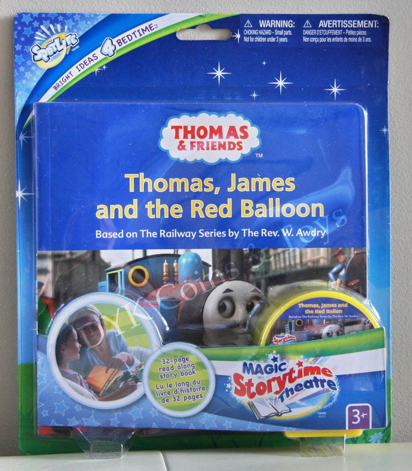 NEW STORYTIME THEATER 3 CARTRIDGE THOMAS JAMES RED BALLOON