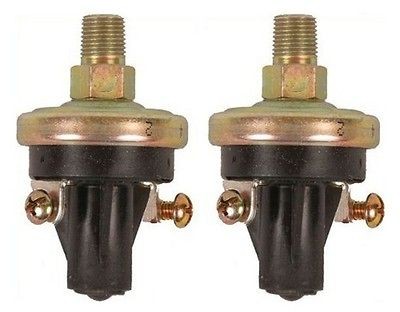 Two (2) Hobbs Pressure Switches 4 PSI, 2 Terminal 4# N/O) Open 