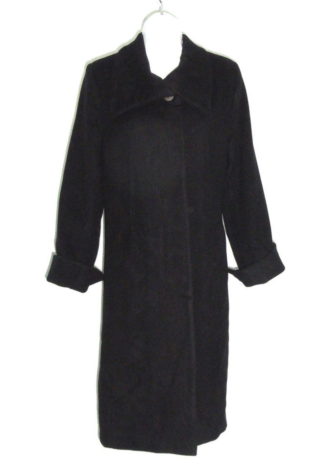 New Hilary Radley Cashmere Blend Fitted Dress Coat Size 10 Hidden 