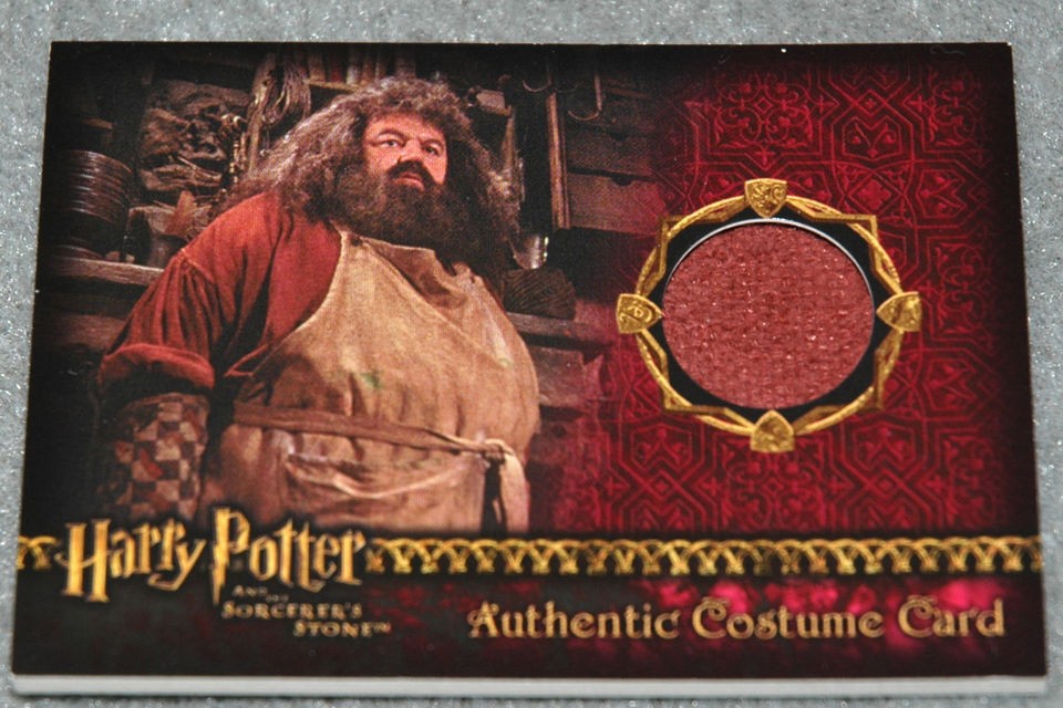 Harry Potter SORCERERS STONE Costume Card 365/710 RUBEUS HAGRID 