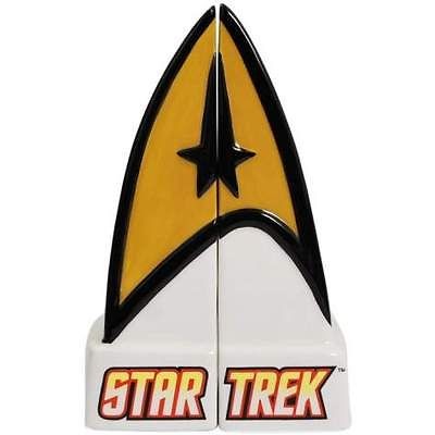 21819 Star Trek Ingsignia Salt Shakers Collectible Kitchen Housewares