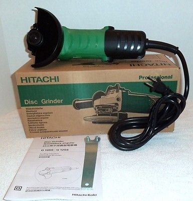 New Hitachi 4 Angle Disc Grinder 11,000RPM 110V w/ Wrench NIB G10SS