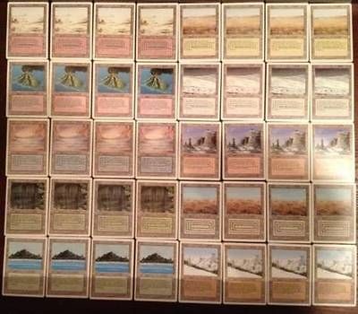 MTG Revised Dual / Duel Lands Player Set x40 40x Complete Playset 