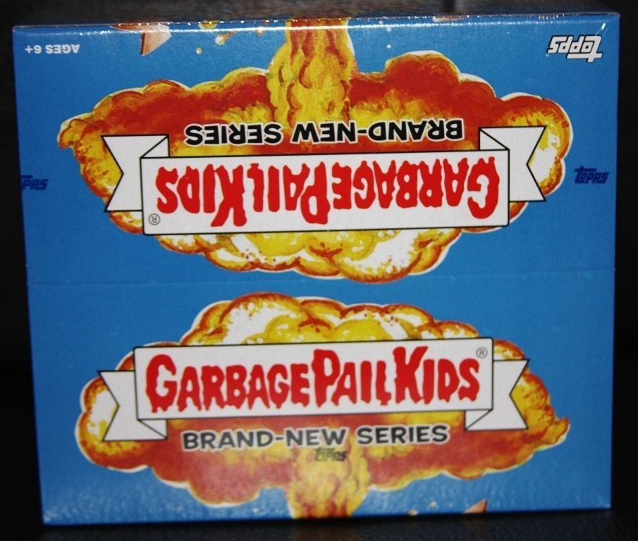   TOPPS GARBAGE PAIL KIDS BNS 1 SEALED RETAIL BOX 24PKS SKETCH GOLD ADAM