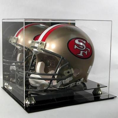 FULL SIZE NFL FOOTBALL HELMET DELUXE ACRYLIC DISPLAY CASE AD03