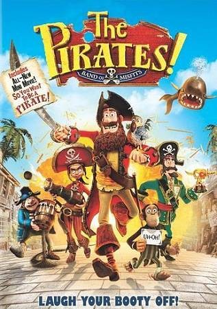 The Pirates Band of Misfits in DVDs & Blu ray Discs