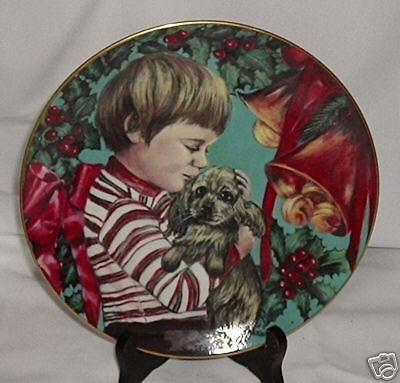 Violet Parkhurst CHRISTMAS MORNING Christmas Porcelain Collectors 