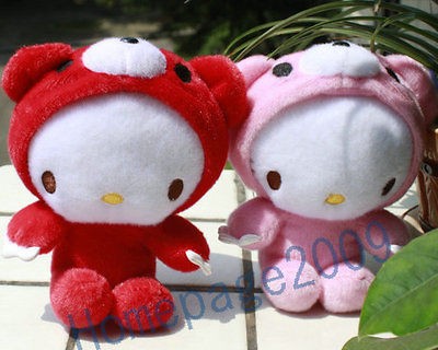 hello kitty plush doll in Hello Kitty