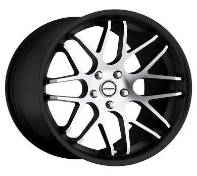 20 inch strada moda black wheels rims 5x112 audi a3 a4 a5 a6 a8 s4 s5 