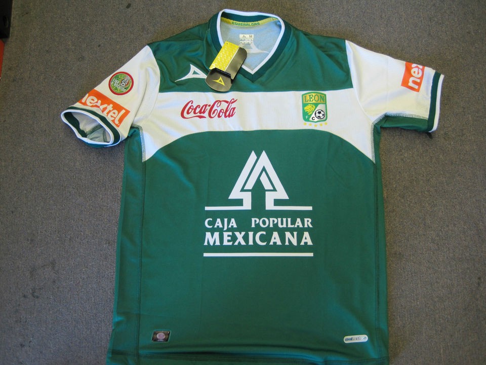 PIRMA 2011 2012 LEON FC HOME CASA Jersey Playera SIZE SMALL LEFT 