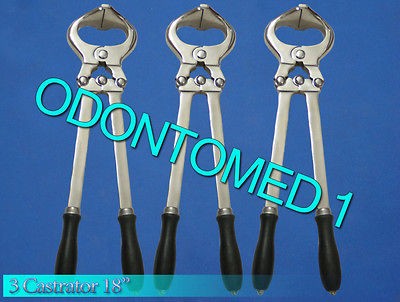 Pieces 18 Castrator Burdizzo Castration Veterinary Instruments