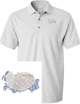 PAPER NAUTILUS NAUTICAL SEA OCEAN LAKE GOLF EMBROIDERED EMBROIDERY 