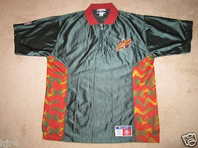 shawn kemp seattle supersonics sonics warmup jacket lg