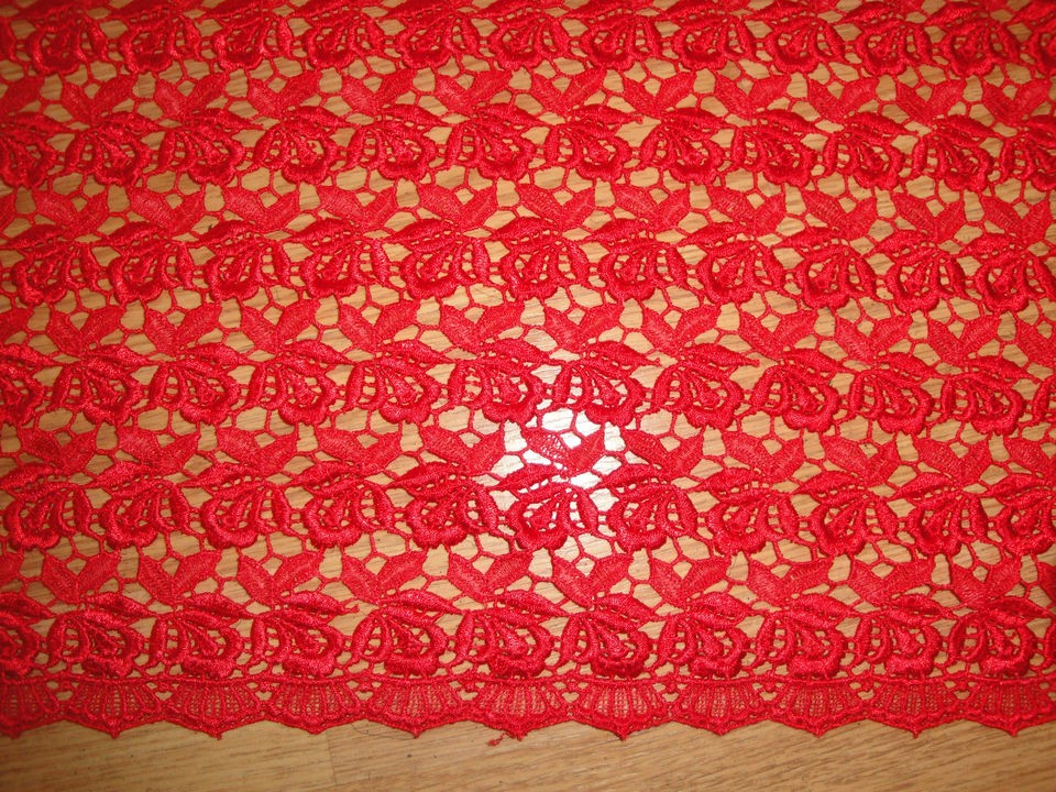 guipure lace fabric in Fabric
