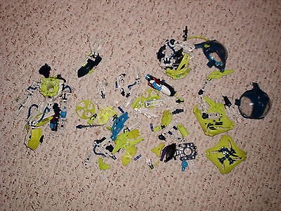 Huge lot of Lego Bionicle Large Lots Figures Parts Pieces