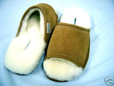 NIB WOMENS SHOES JACQUE LEVINE CHESTNUT SLIPPERS 9 $50