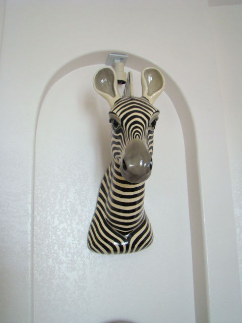 Sermel Tonala Jal Mexico Zebra Head Life Size