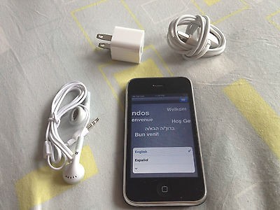  iPhone 3GS 8GB   (Factory Unlocked)   Permanent Unlock for T Mobile 