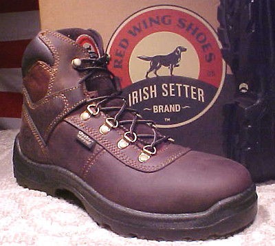 IRISH SETTER BY RED WING MEN SIZE 12 EE (WW WATERPROOF STEEL TOE WORK 