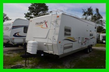   TALON 28A Toy Hauler RV Camper w/ Generator  Bank Repo Fuel