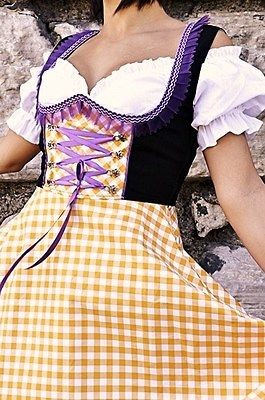 NEW Woman,Oktoberfest,Bavarian German,Trachten,Dirndl Dress, 3 pc.Sz 