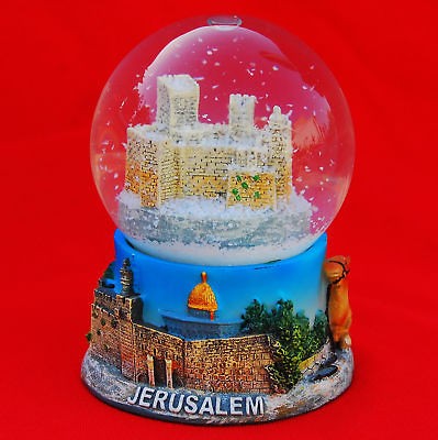 snowdome israel city of jerusalem snowglobe new design from israel