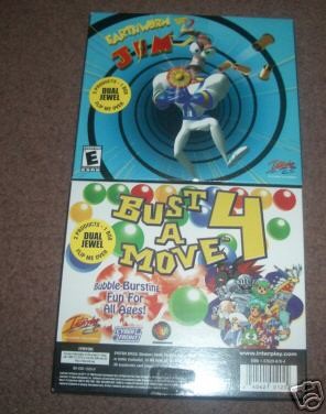 pc games BUST A MOVE 4 EARTHWORM JIM 3D WIN 95 / 98 NEW